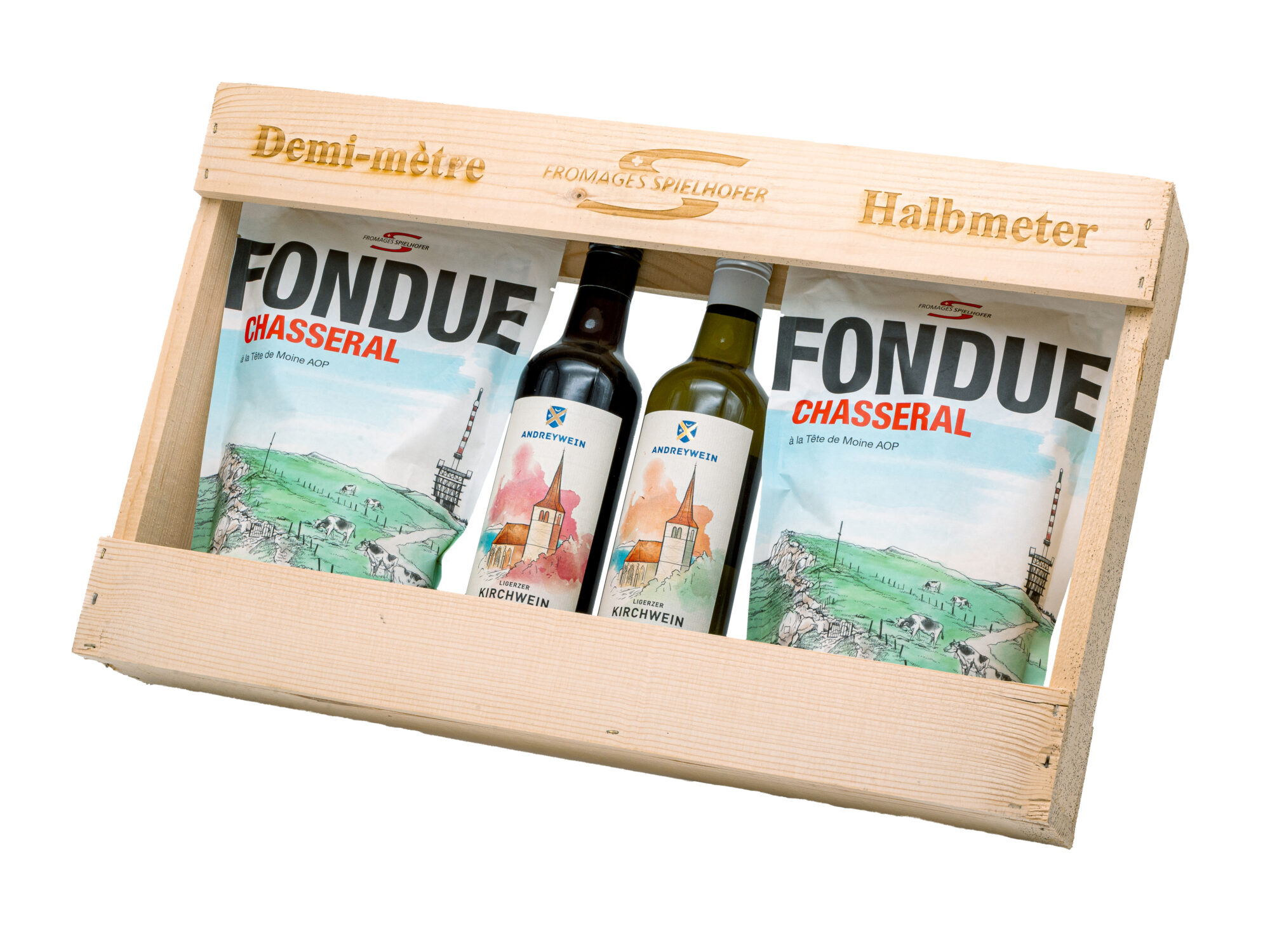 1/2-Meter-Fondue